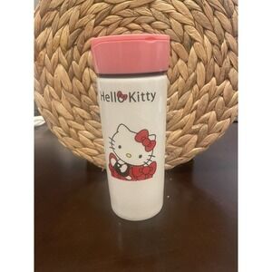 HELLO KITTY CAFE BOTTLE GLASS  WATRT BOTTLE